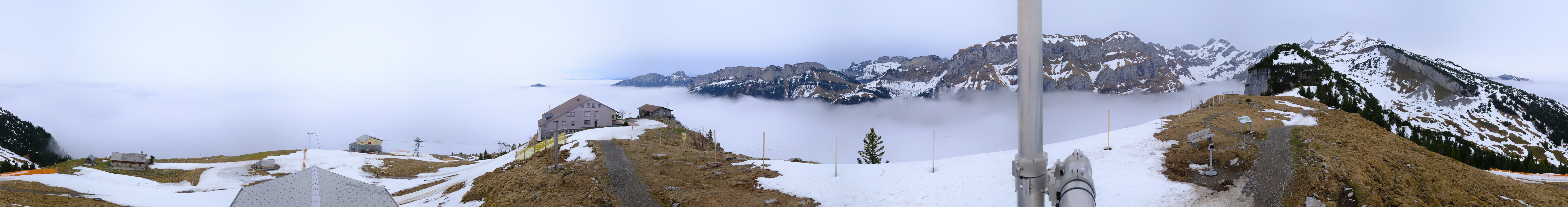 Archived image Webcam Ebenalp Top Station