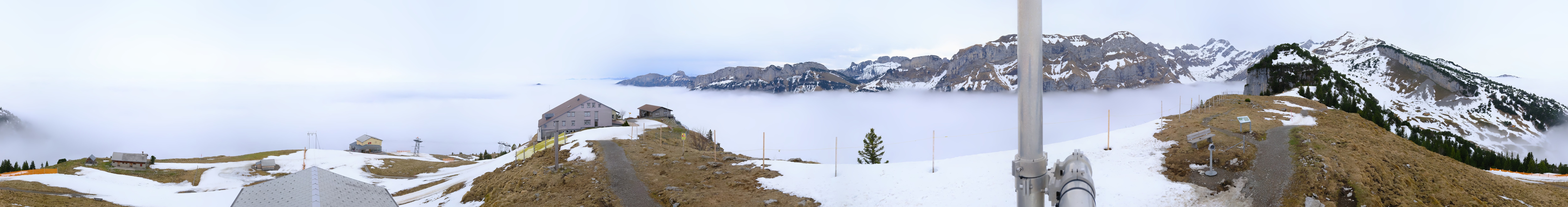 Archived image Webcam Ebenalp Top Station