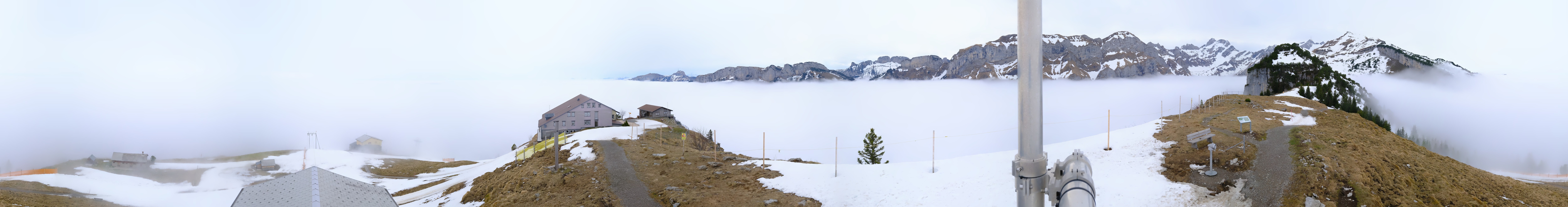 Archived image Webcam Ebenalp Top Station