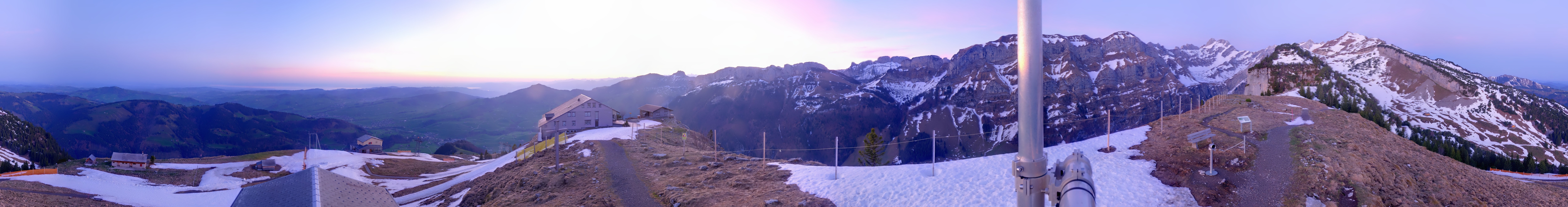 Archiv Foto Webcam Ebenalp Bergstation