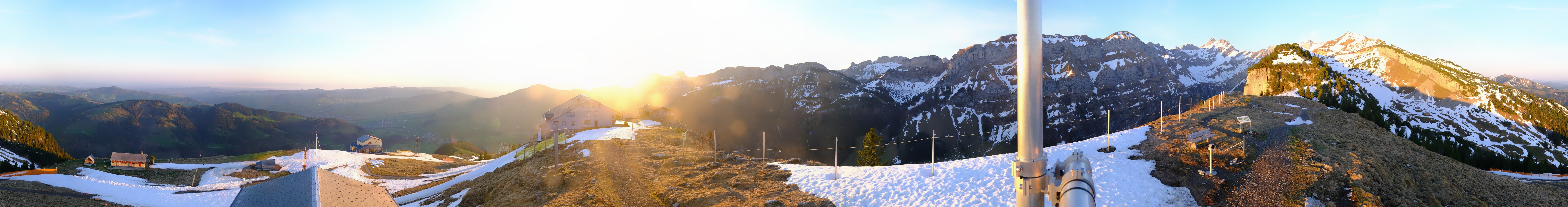 Archiv Foto Webcam Ebenalp Bergstation