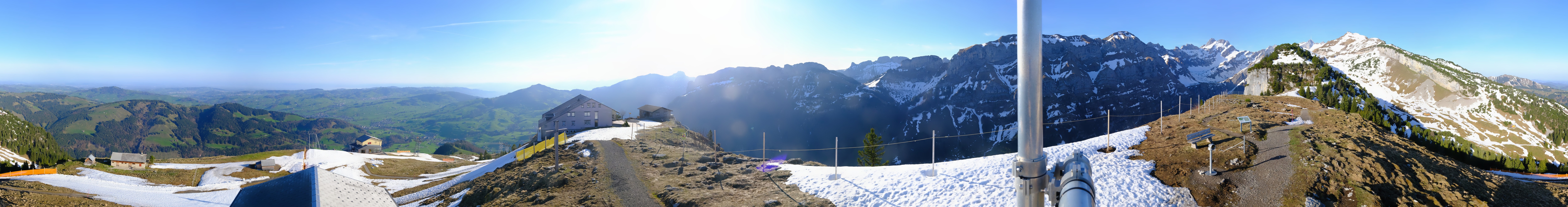 Archiv Foto Webcam Ebenalp Bergstation