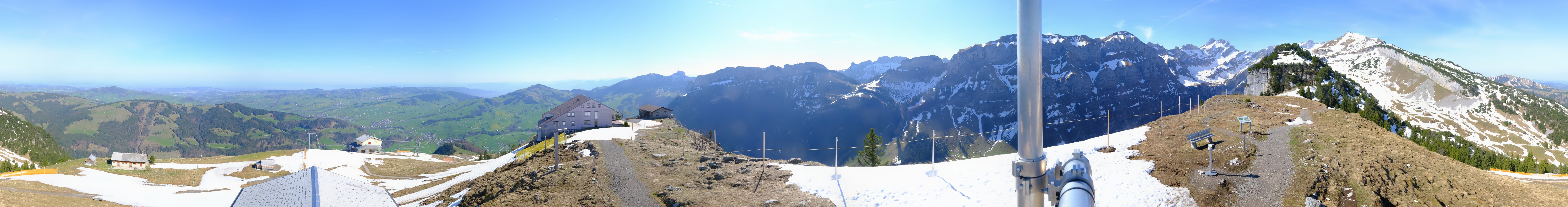 Archiv Foto Webcam Ebenalp Bergstation