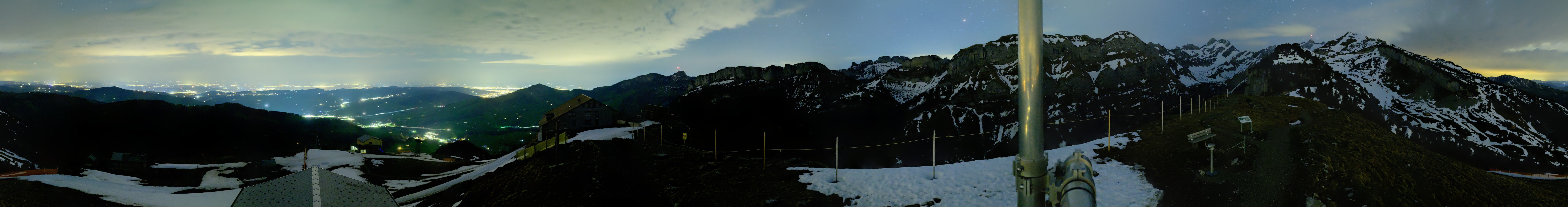 Archived image Webcam Ebenalp Top Station