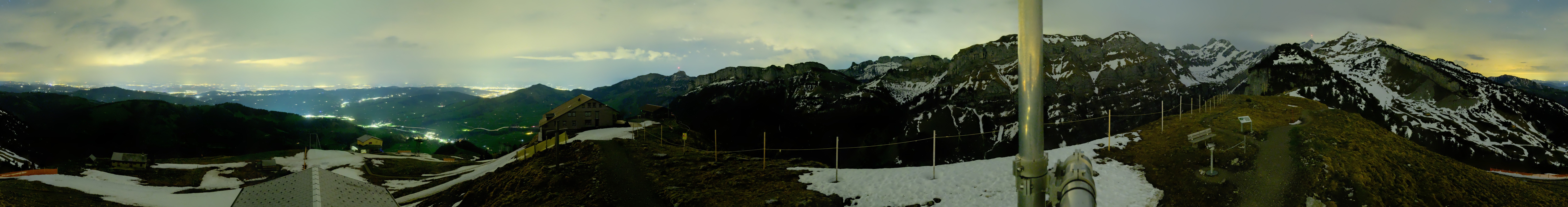 Archiv Foto Webcam Ebenalp Bergstation