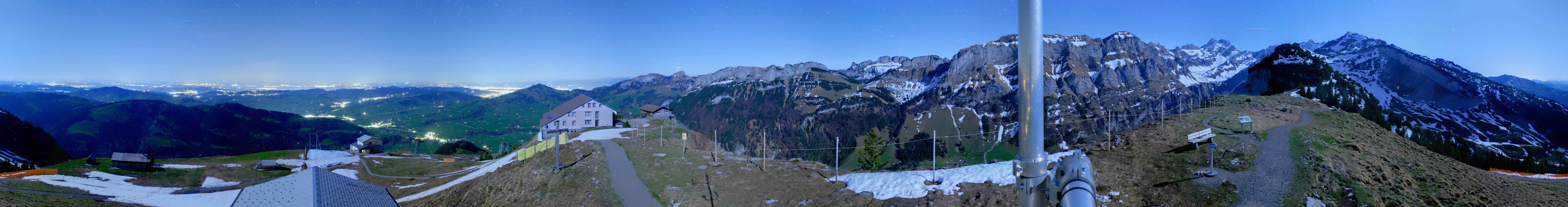 Archiv Foto Webcam Ebenalp Bergstation