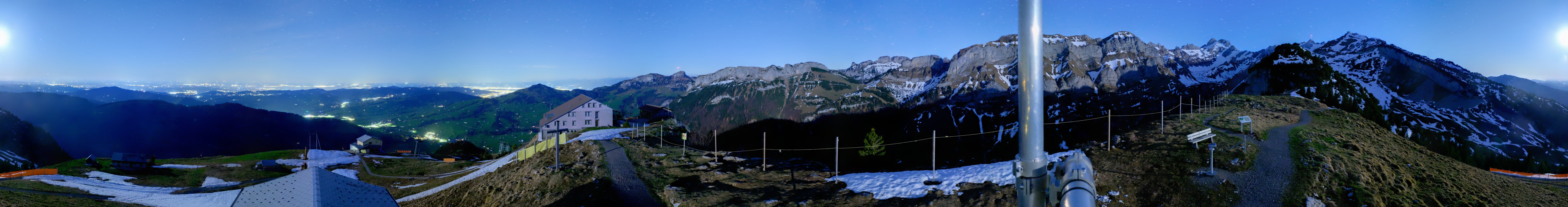 Archiv Foto Webcam Ebenalp Bergstation