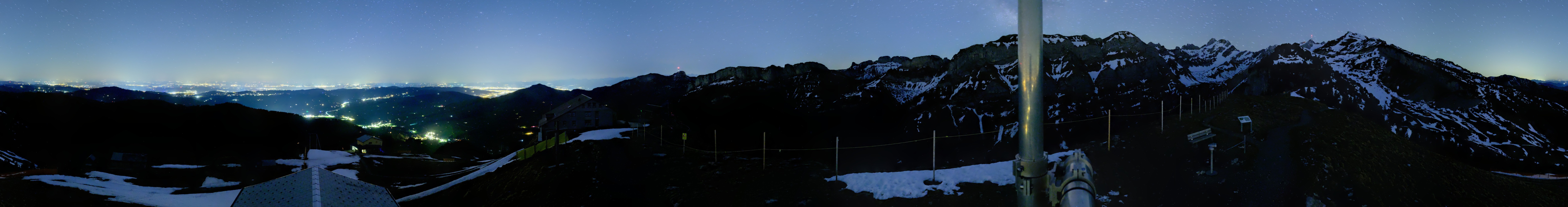 Archiv Foto Webcam Ebenalp Bergstation