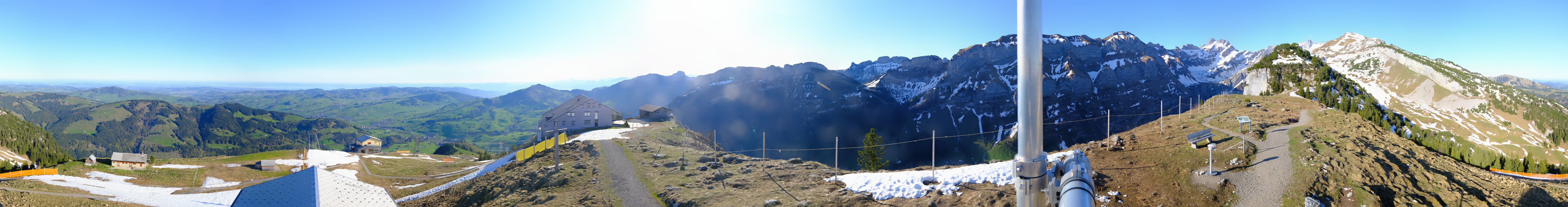 Archiv Foto Webcam Ebenalp Bergstation