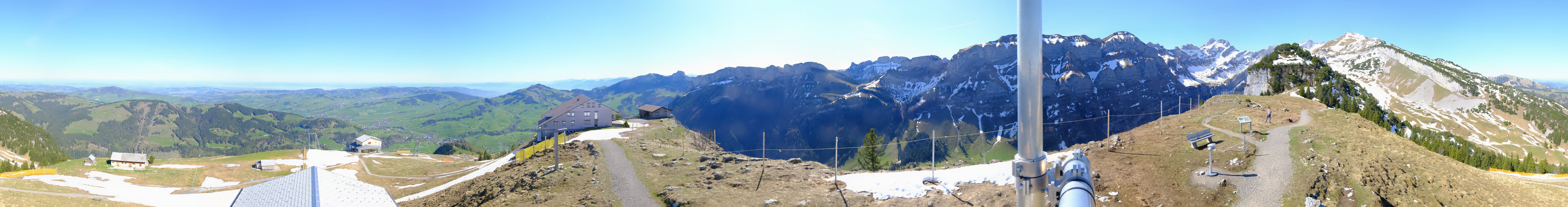 Archiv Foto Webcam Ebenalp Bergstation