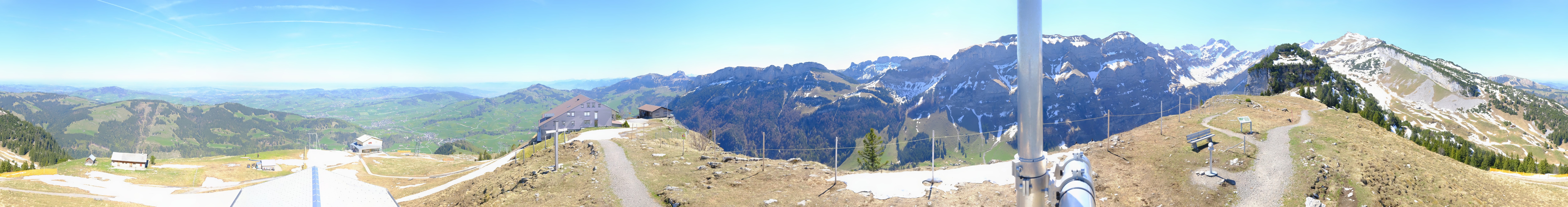 Archiv Foto Webcam Ebenalp Bergstation