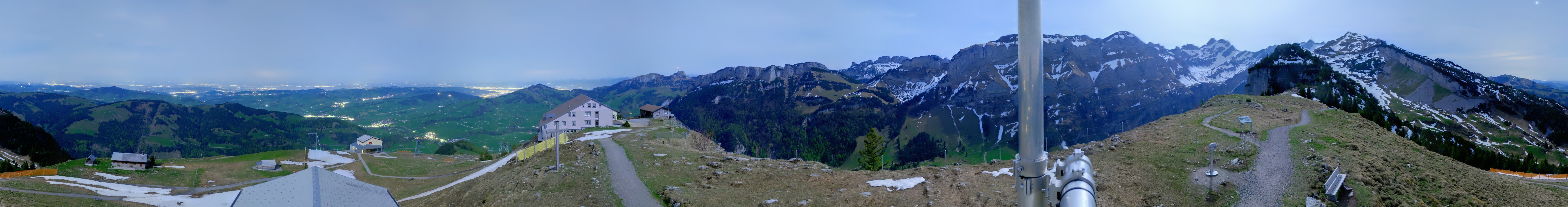 Archiv Foto Webcam Ebenalp Bergstation