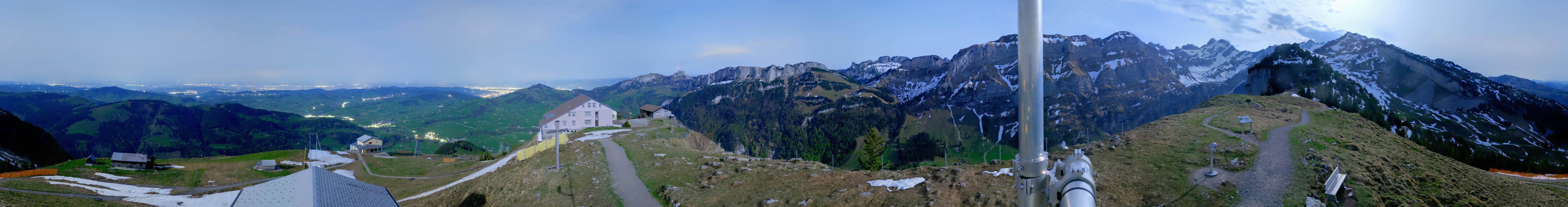 Archiv Foto Webcam Ebenalp Bergstation