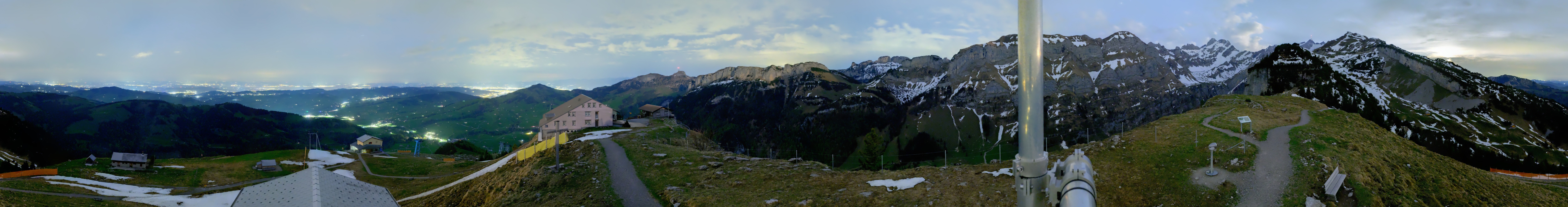 Archiv Foto Webcam Ebenalp Bergstation