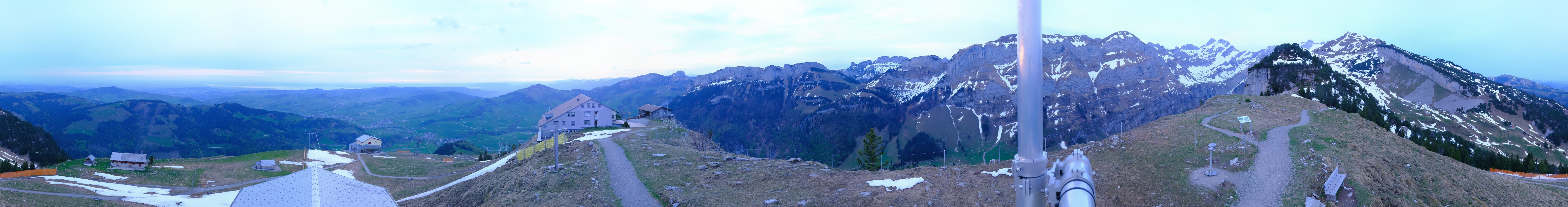 Archiv Foto Webcam Ebenalp Bergstation