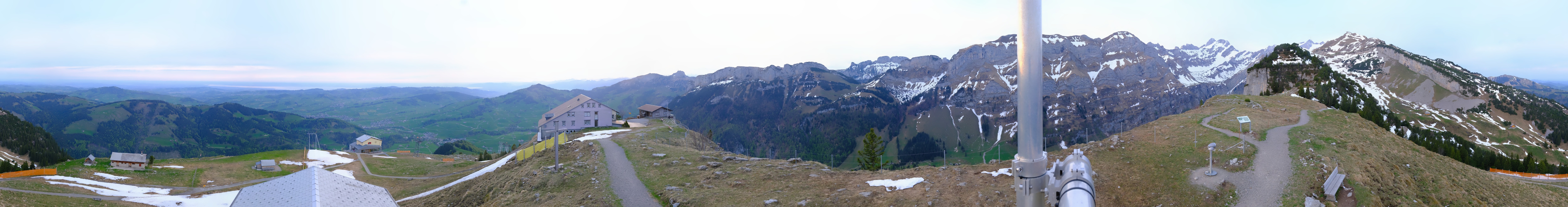 Archiv Foto Webcam Ebenalp Bergstation