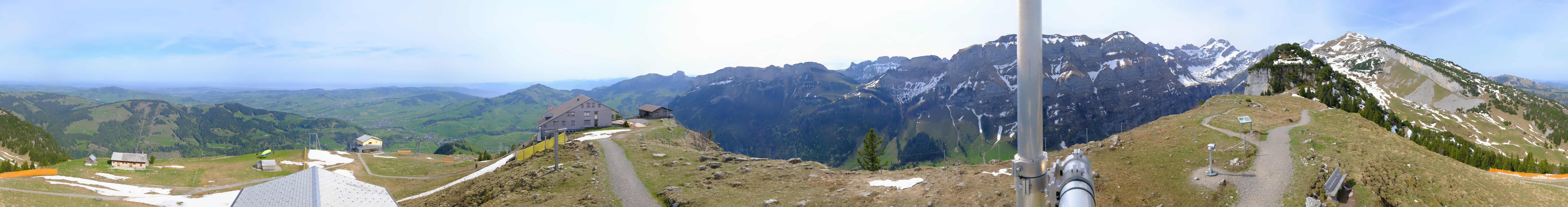 Archiv Foto Webcam Ebenalp Bergstation
