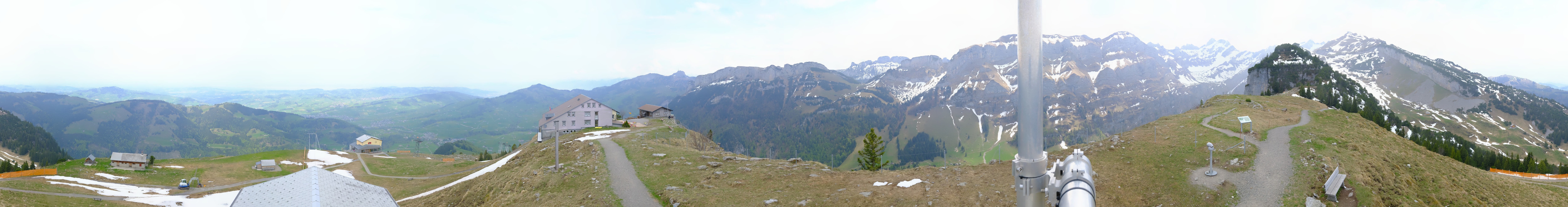 Archiv Foto Webcam Ebenalp Bergstation