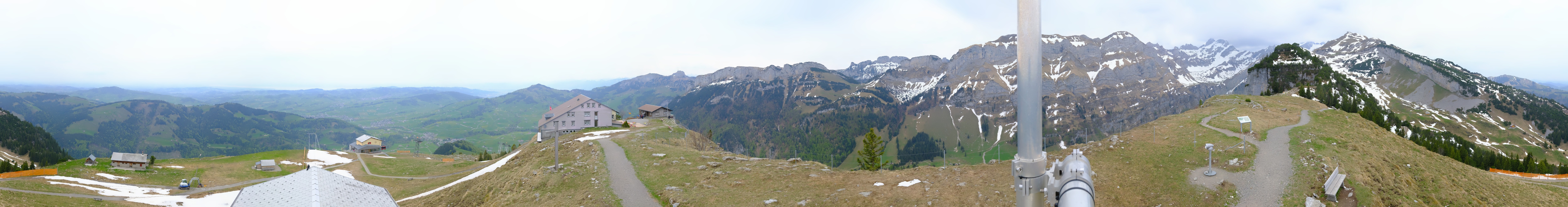 Archiv Foto Webcam Ebenalp Bergstation