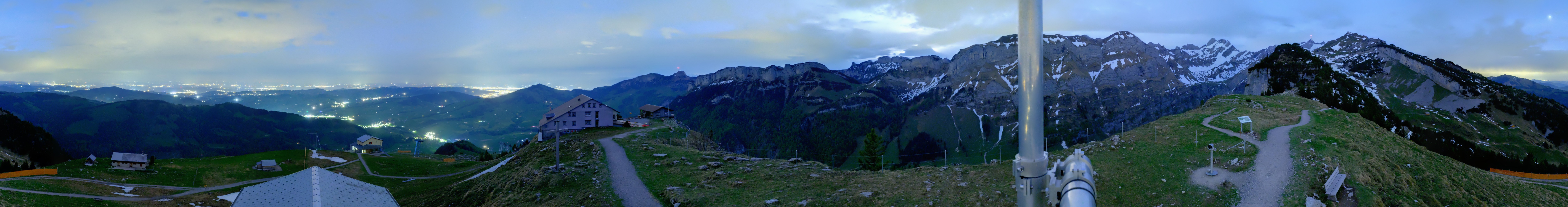 Archived image Webcam Ebenalp Top Station