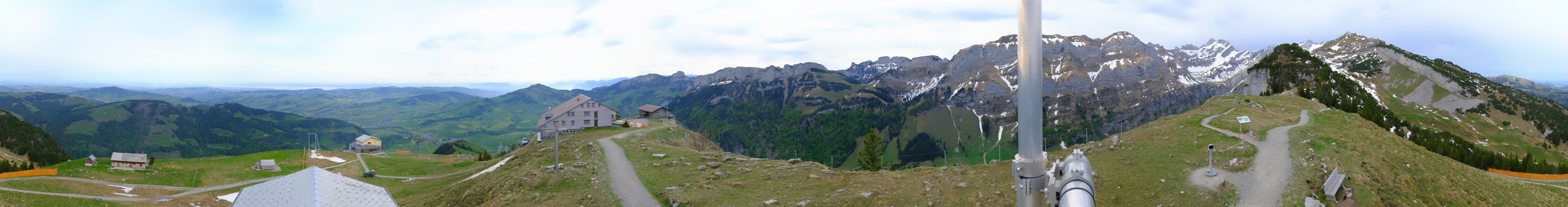 Archived image Webcam Ebenalp Top Station