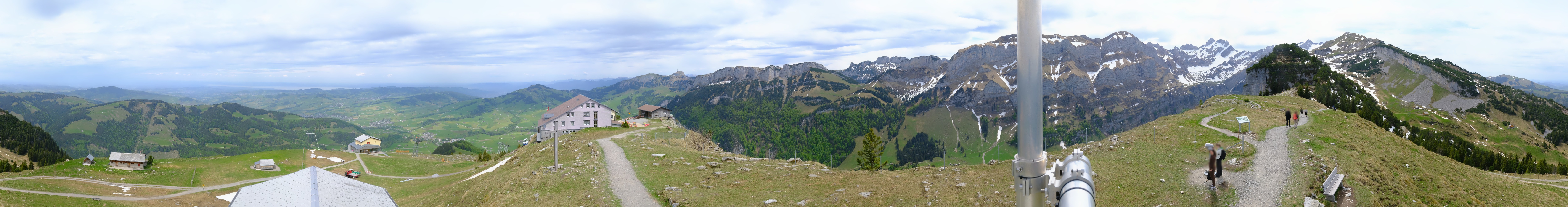 Archiv Foto Webcam Ebenalp Bergstation