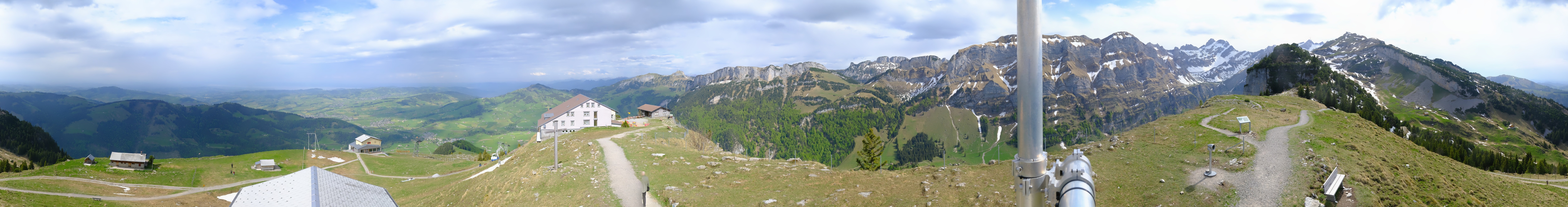 Archiv Foto Webcam Ebenalp Bergstation