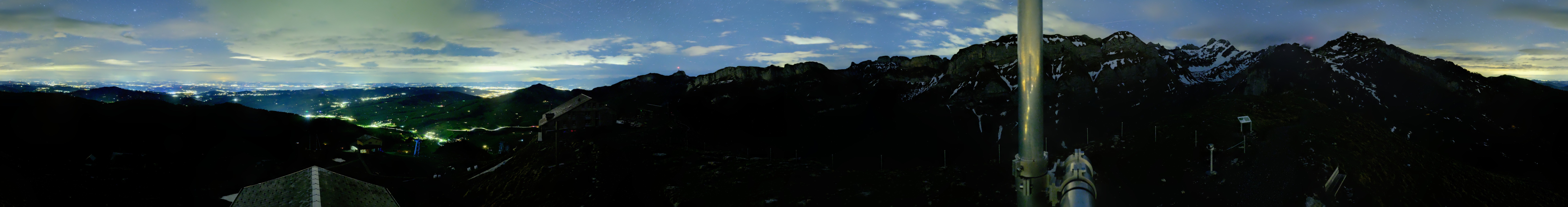 Archived image Webcam Ebenalp Top Station