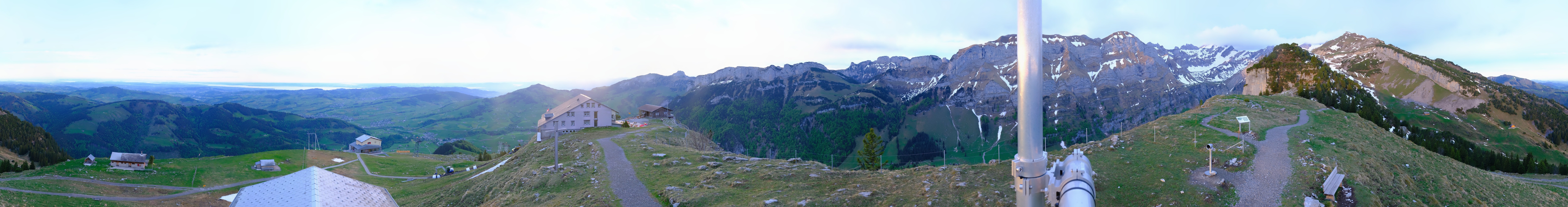 Archived image Webcam Ebenalp Top Station