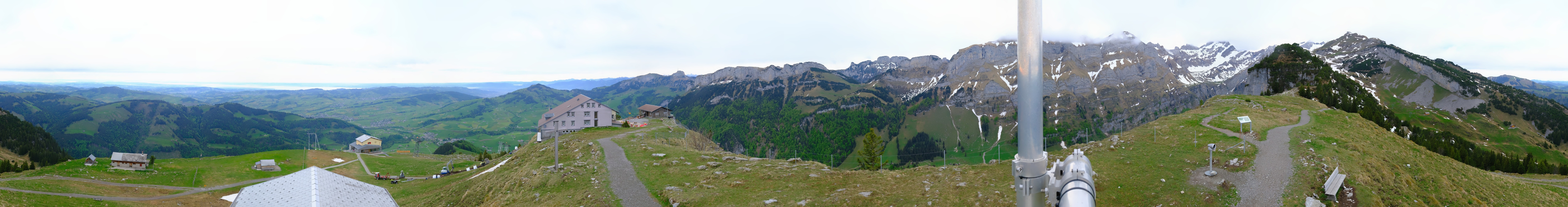 Archived image Webcam Ebenalp Top Station