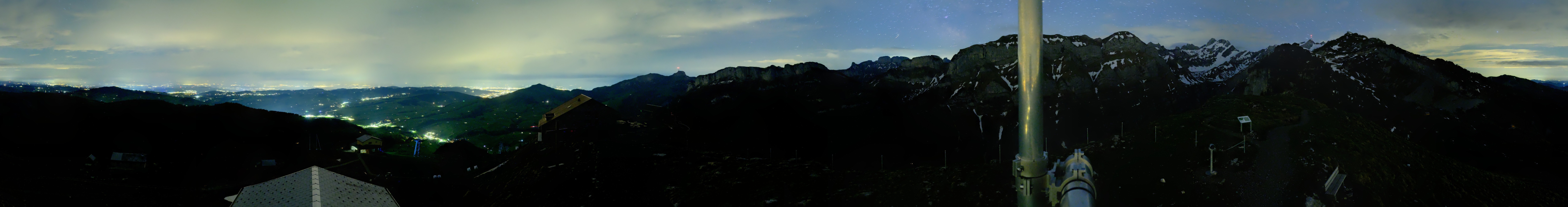 Archived image Webcam Ebenalp Top Station