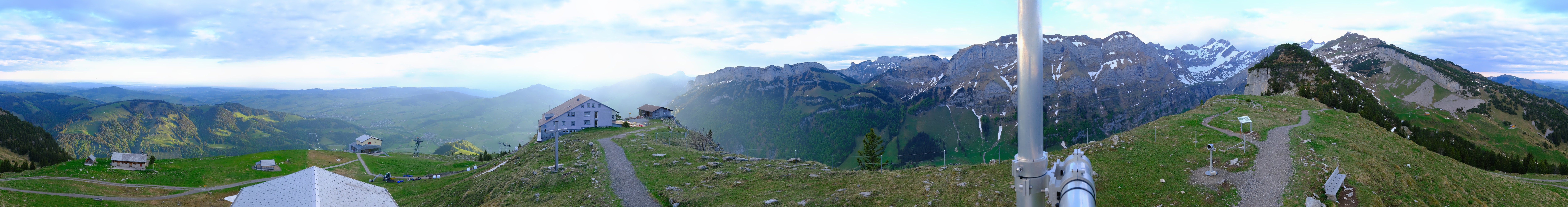 Archiv Foto Webcam Ebenalp Bergstation