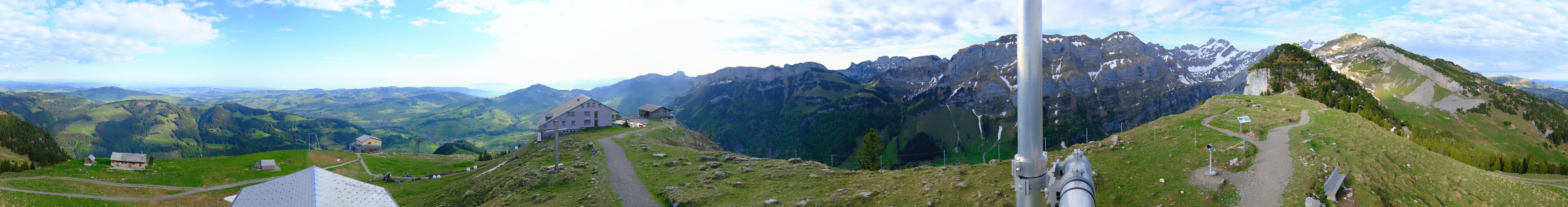 Archiv Foto Webcam Ebenalp Bergstation