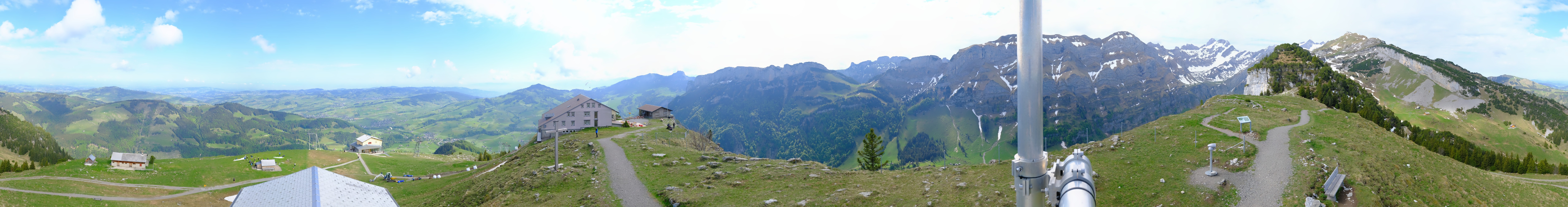 Archiv Foto Webcam Ebenalp Bergstation