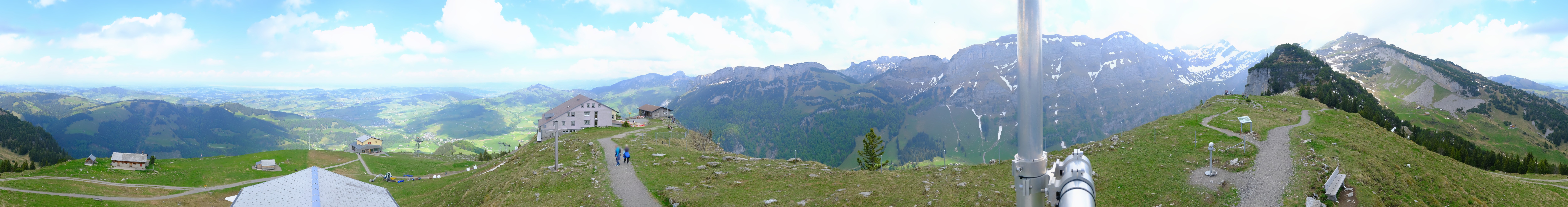 Archiv Foto Webcam Ebenalp Bergstation