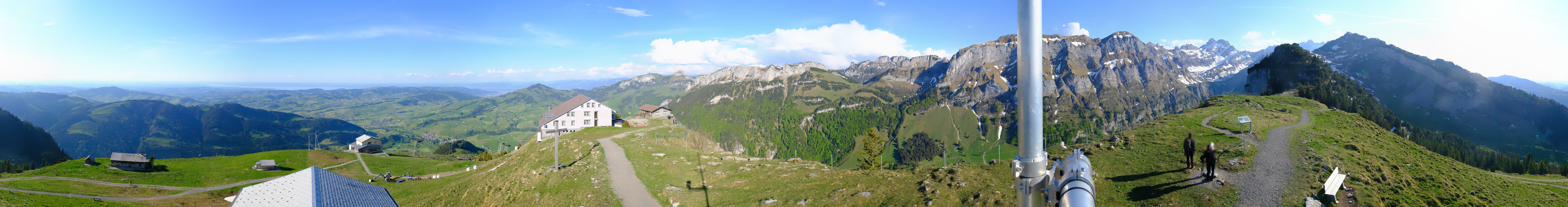 Archiv Foto Webcam Ebenalp Bergstation
