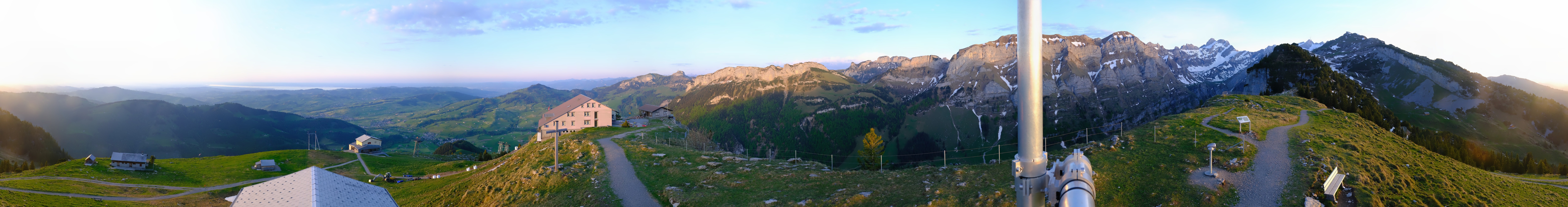 Archiv Foto Webcam Ebenalp Bergstation