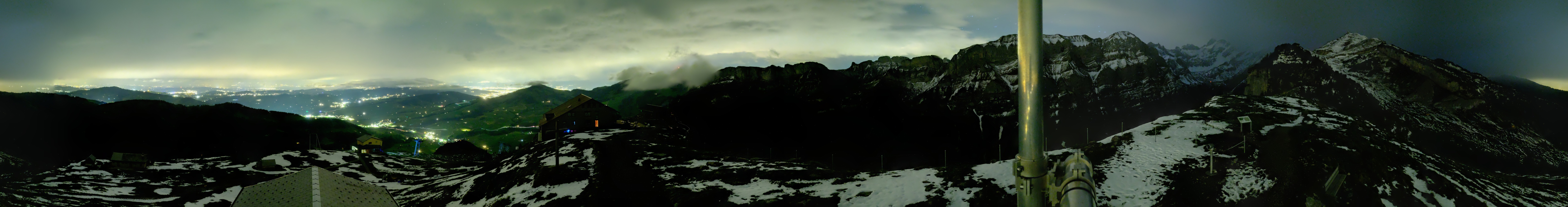 Archiv Foto Webcam Ebenalp Bergstation