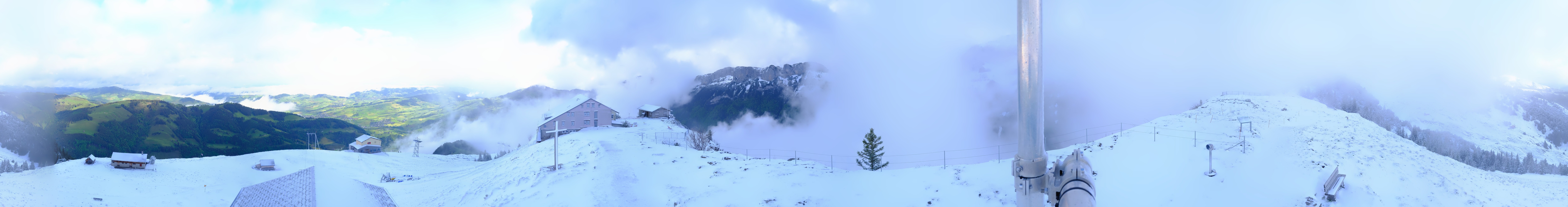 Archiv Foto Webcam Ebenalp Bergstation