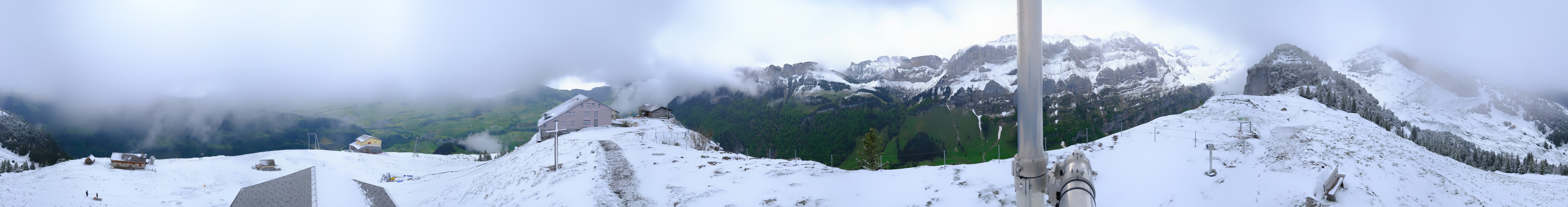 Archiv Foto Webcam Ebenalp Bergstation