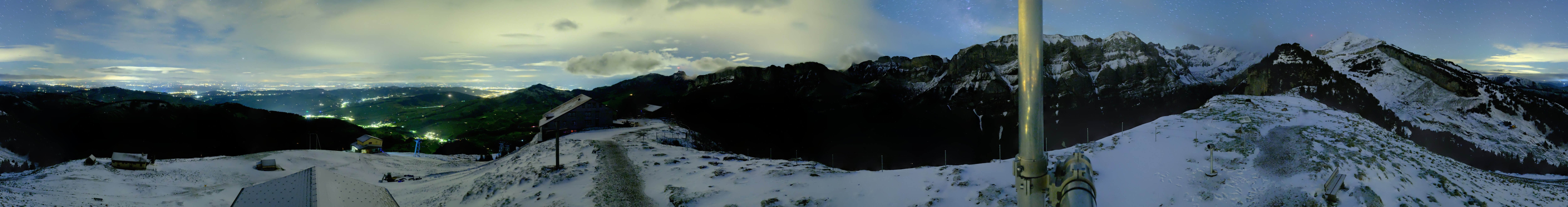 Archiv Foto Webcam Ebenalp Bergstation