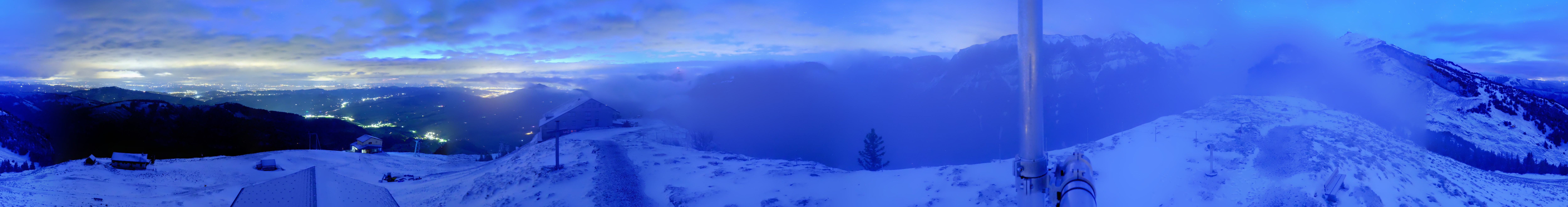 Archiv Foto Webcam Ebenalp Bergstation
