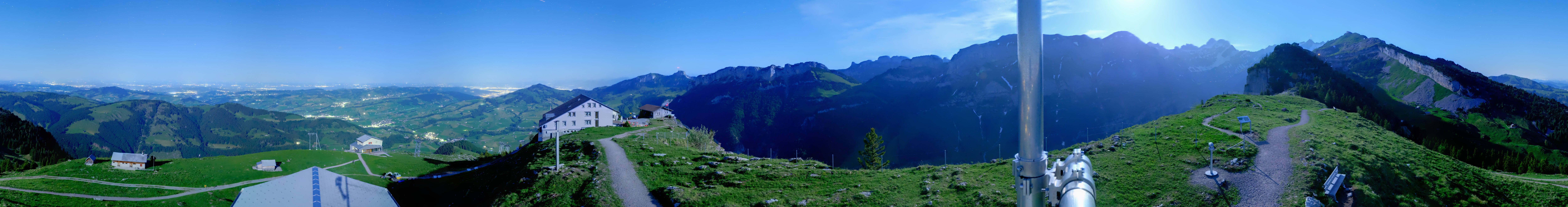 Archiv Foto Webcam Ebenalp Bergstation