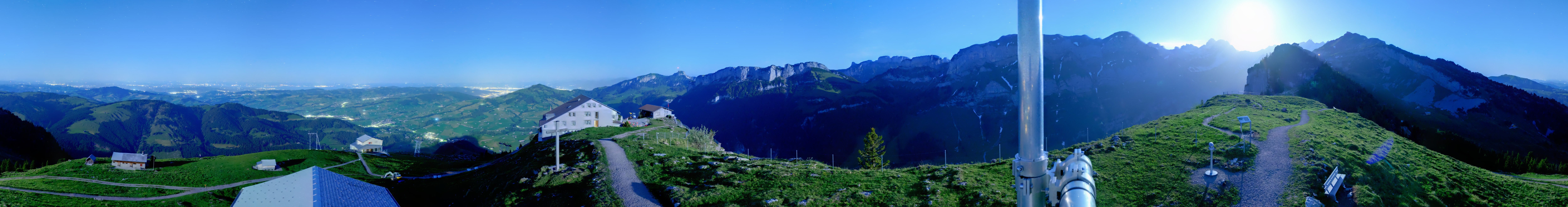 Archiv Foto Webcam Ebenalp Bergstation