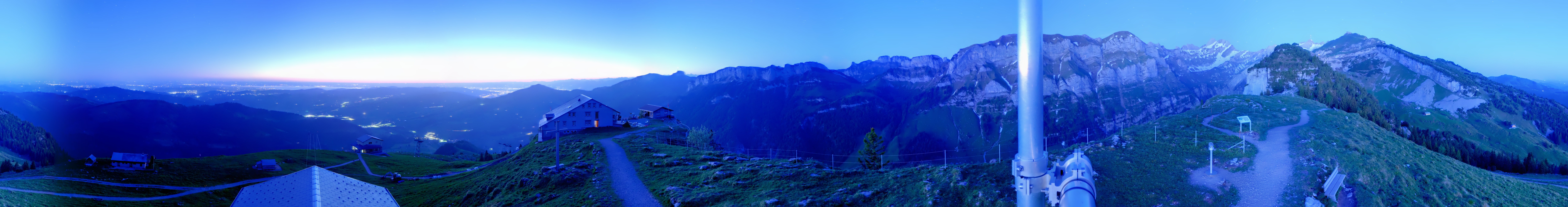Archiv Foto Webcam Ebenalp Bergstation