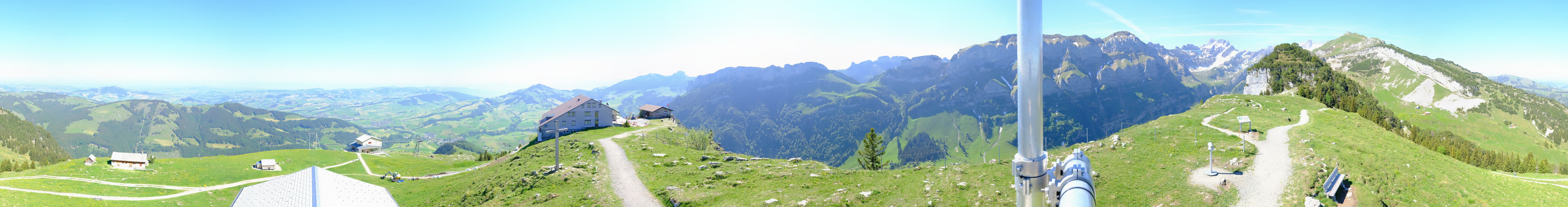 Archiv Foto Webcam Ebenalp Bergstation