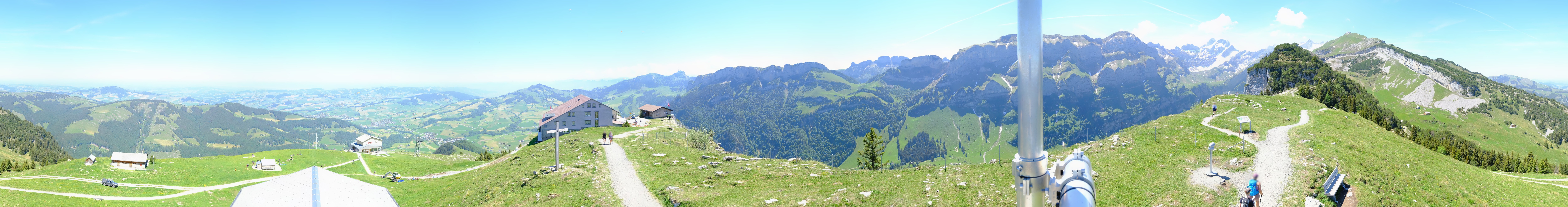 Archiv Foto Webcam Ebenalp Bergstation