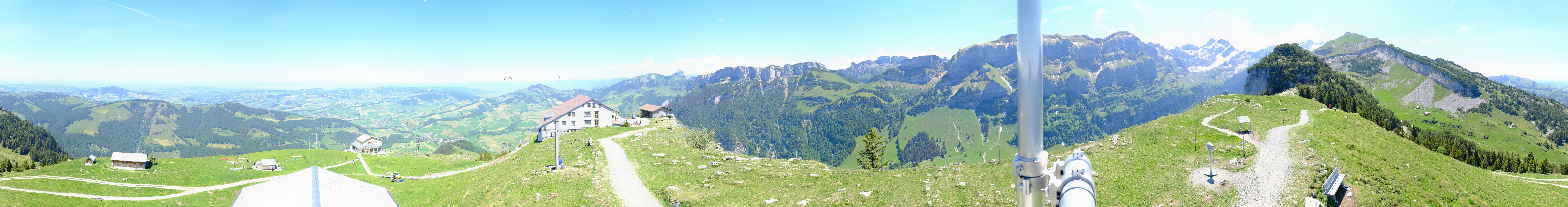 Archiv Foto Webcam Ebenalp Bergstation