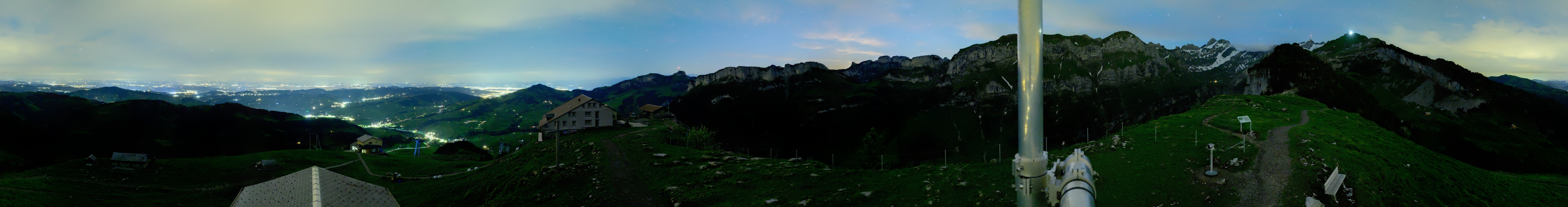 Archived image Webcam Ebenalp Top Station