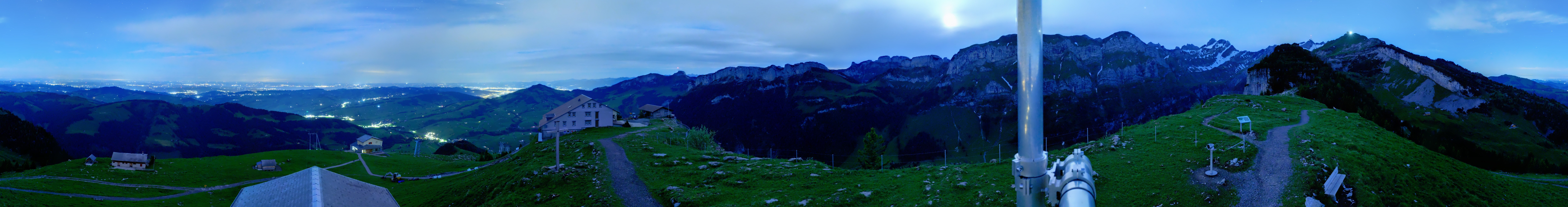 Archived image Webcam Ebenalp Top Station